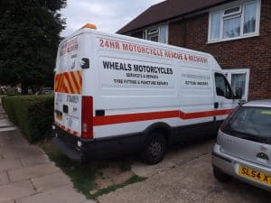 Whealmotorcyclerecovery Logo