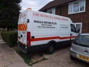 Whealmotorcyclerecovery Logo