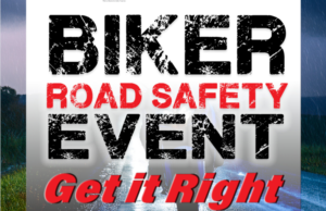 Biker Road Safety Event Banner