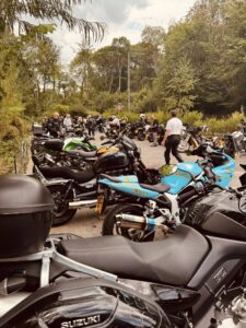 Motorcycles At The Old Stores Motorcycle Cafe