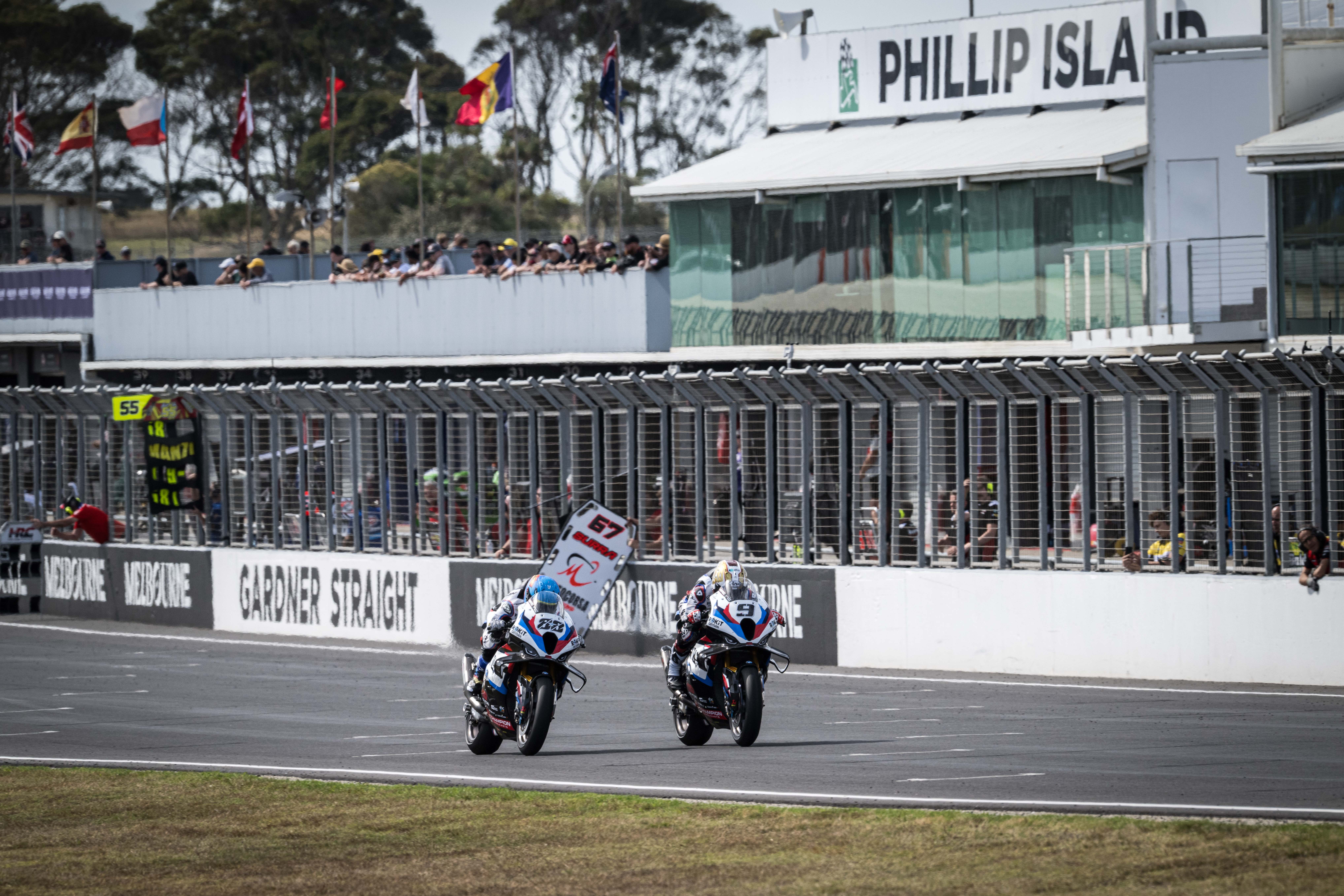 BMW at Phillip Island Race Track