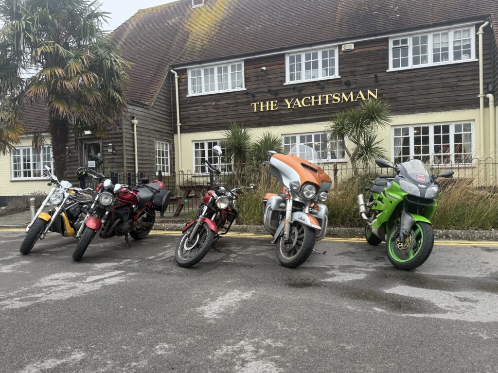 Bikes And Trikes Breakfast Meet Bikes Outside