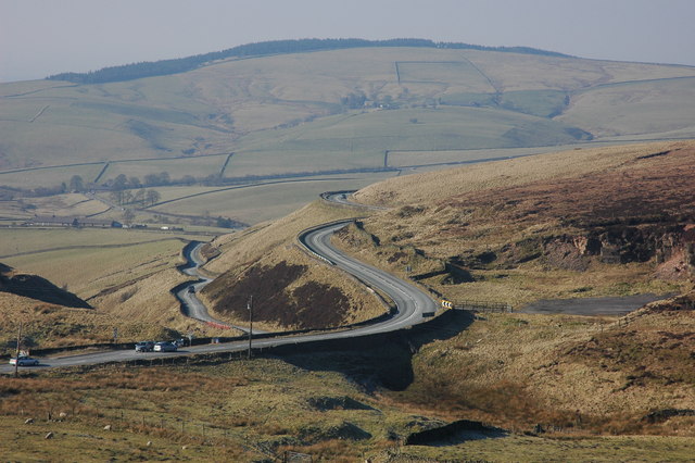 Cat And Fiddle Road Taken By Philip Halling