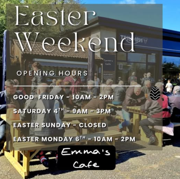 Emmas Cafe Easter Weekend Opening Hours