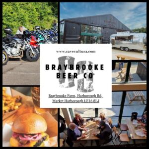 Cave Cultura Bike Night At Braybrooke Brewery Banner