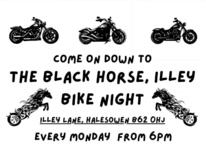 Bike Night At The Black Horse Illey