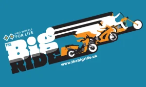 Two Wheels For Life Big Ride Banner