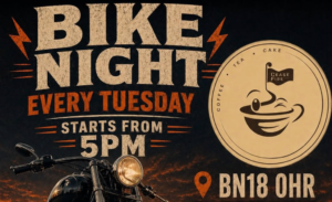 Bike Night At Ceasefire Cafe