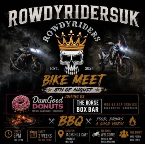 Rowdy Riders Bike Night at Jacks Hill Cafe