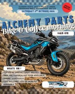 Alchemy Parts Herrtfordshire Bikes & Coffee Morning – Saturday 3rd October
