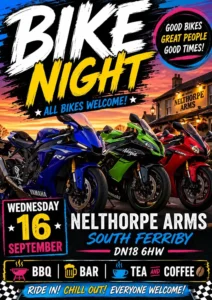 Bike Night at The Nelthorpe Arms