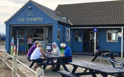 Blue Sky Cafe Cromer Seating