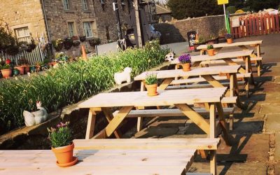 Chipping Farm Shop Outside Seating