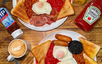 Harry's Cafe At Fowlers Breakfast Plates