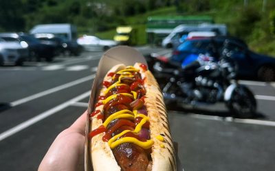 Lakeside Cafe North Wales Hotdog