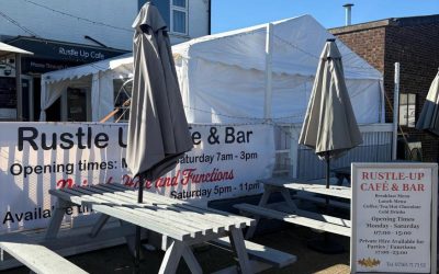 Rustle Up Cafe Outside Seating