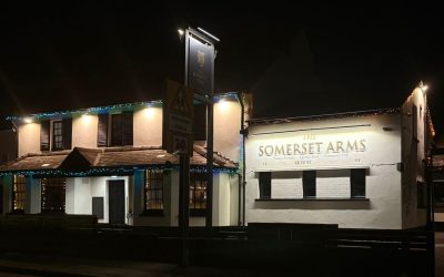Somerset Arms At Night