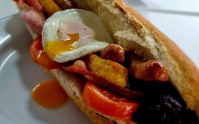 Taylor Motorcycles Breakfast Baguette