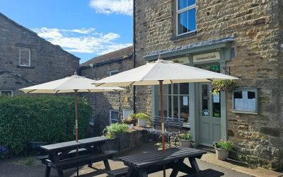 The Copper Kettle Tea Room in the sunshine