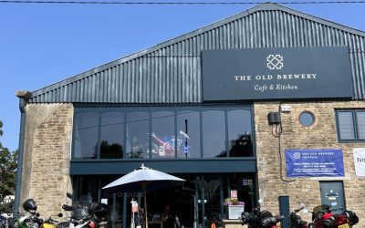 The Old Brewery Cafe And Kitchen Motorcycles Outside