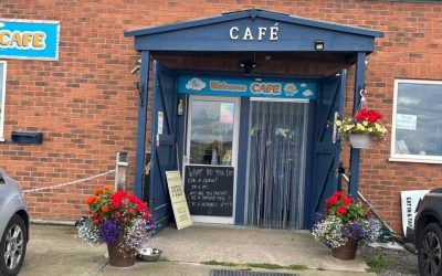 The Welcome Cafe Entrance