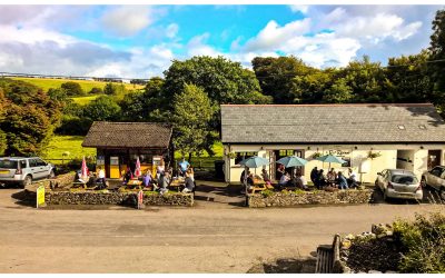 Withypool Tea Room Outside