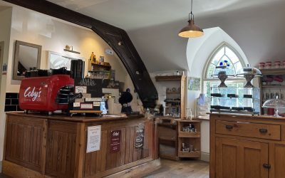 Inside Coby’s Coffee Shop