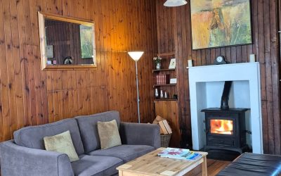 Helmsdale Lodge Hostel Inside Fire