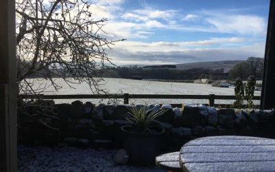 The view from Holly Bush Inn