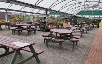 ‘Trae Bakes at Craigiemains Garden Centre