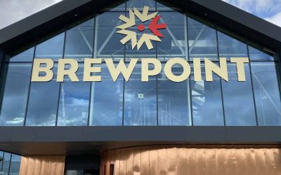 Brewpoint in Bedford front sign