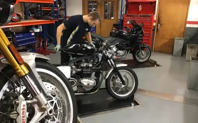 Owner Mark Davall Motorcycles Ltd 1