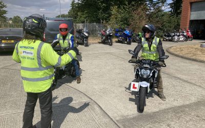 Phoenix Motorcycle Training Bognor Regis training in action