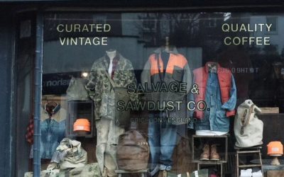 Salvage and Sawdust Co from the outside