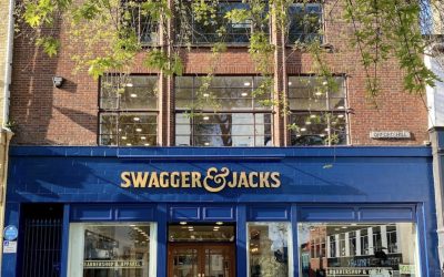 The outside of Swagger and Jacks in Norwich