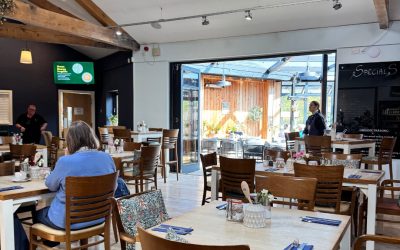 Rhug Estate Bistro Seating